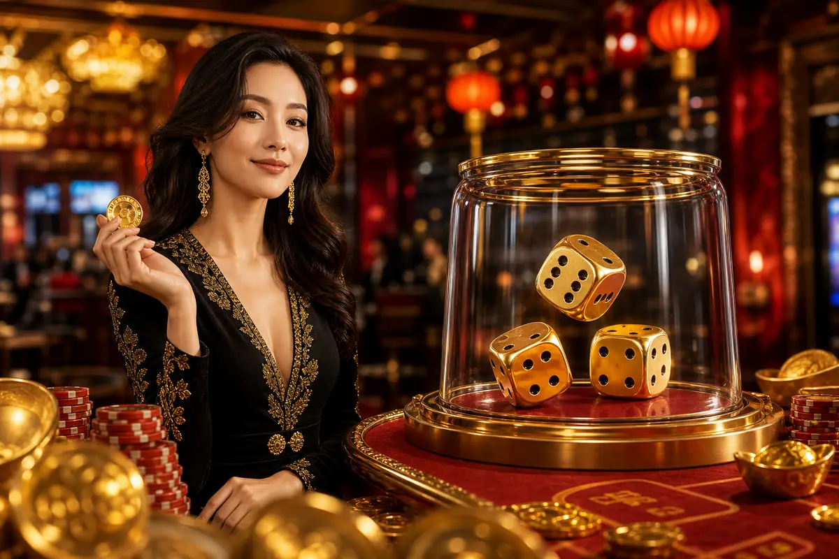 m1play Casino — Meja live dealer baccarat dengan dealer profesional